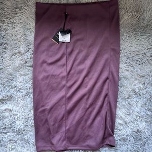 Mauve skirt